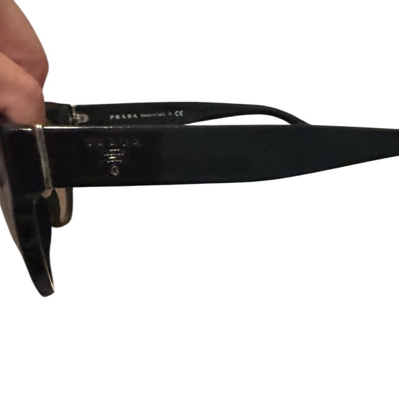 Prada Black Cat Eye Sunglasses SPR085, with case - Picture 3 of 14